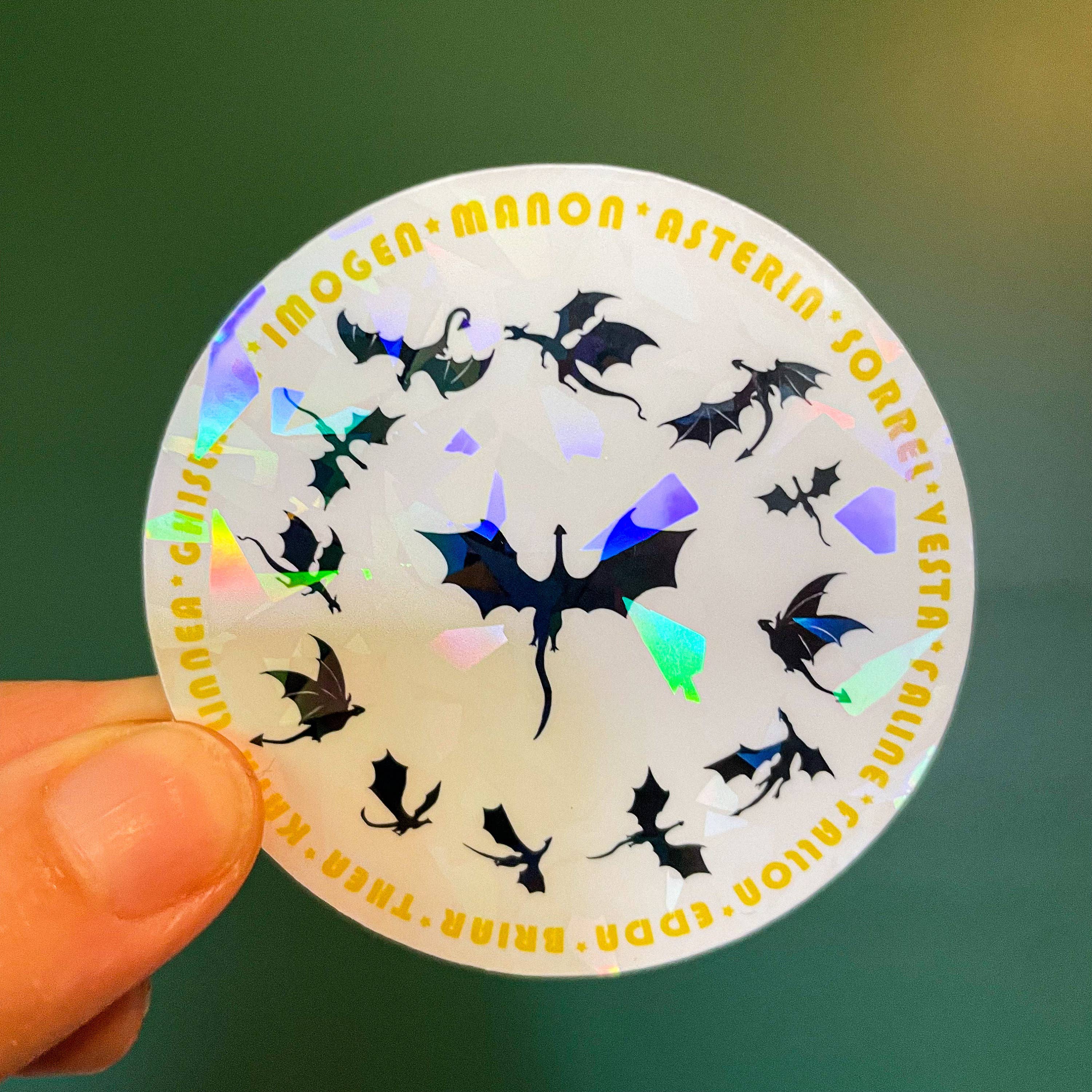 Officially Licensed Throne of Glass The Thirteen Sticker