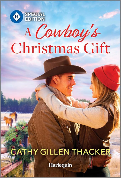 A Cowboy's Christmas Gift: A Heartwarming Christmas Cowboy Romance (A Marrying a McCabe Romance, 3) cover image