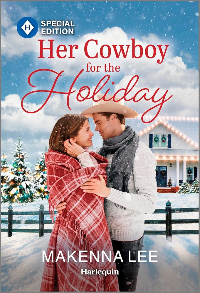 Her Cowboy for the Holiday: A Cowboy Christmas Fake Romance (The Cameron Family, 1) cover image